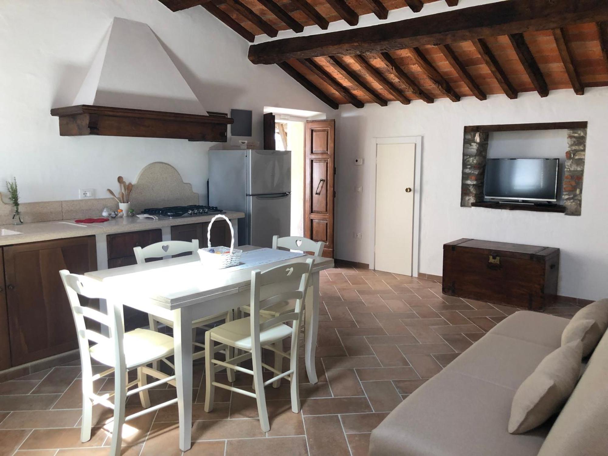 Ferienwohnung Le Dame Del Borgo Sassetta Exterior foto