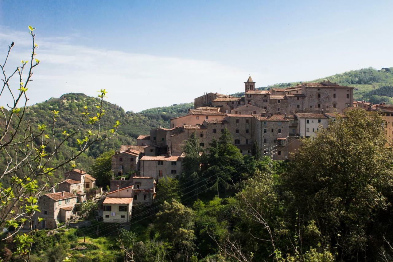 Ferienwohnung Le Dame Del Borgo Sassetta Exterior foto